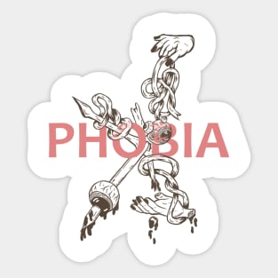 PHOBIA Sticker